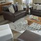 Ashley Roxmere Stationary Loveseat in Umber, , large