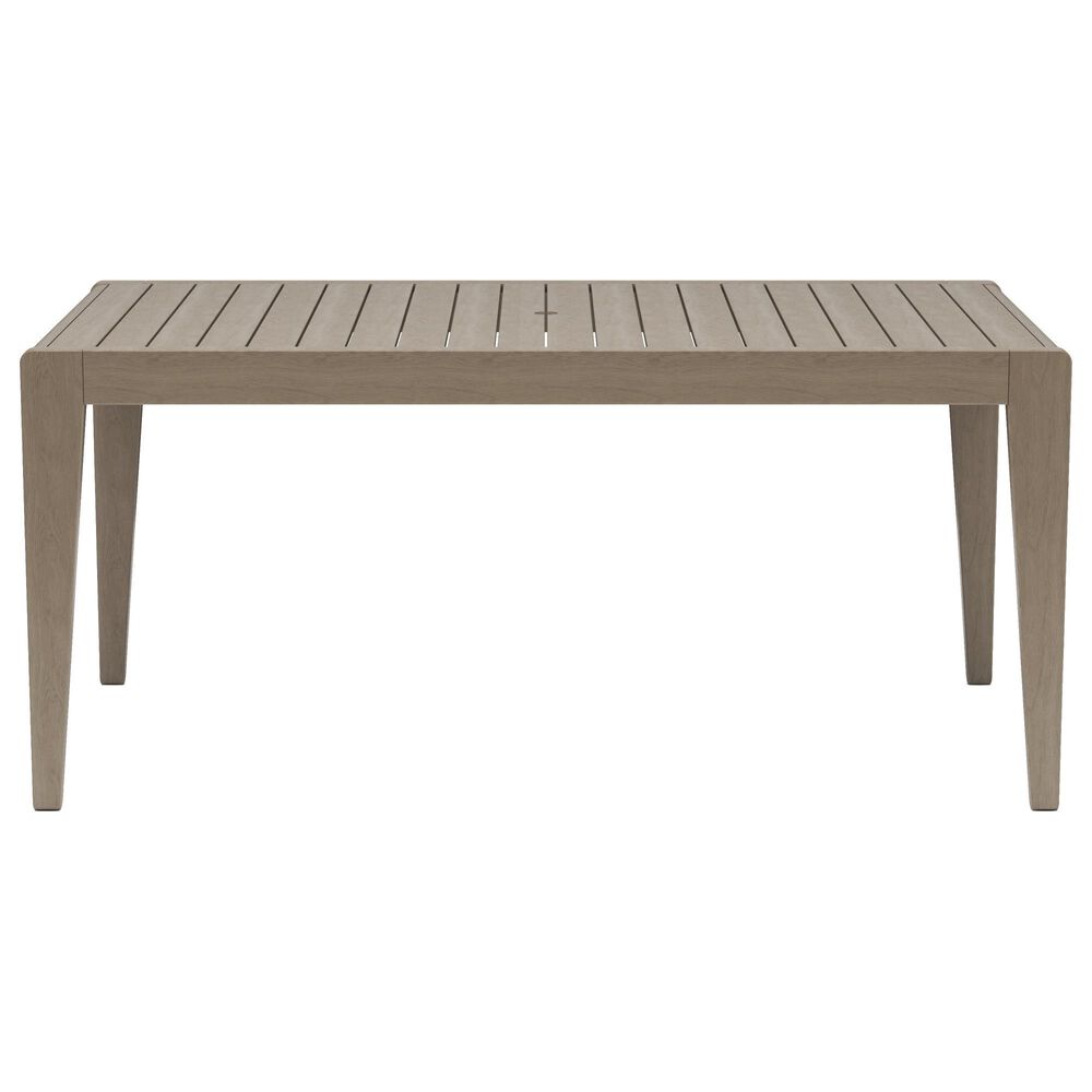 Homestyles Sustain Patio Dining Table in Stain Brown - Table Only, , large