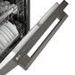 LG 24" Built-In Bar Handle Dishwasher with 3rd Rack in Black Stainless Steel, , large