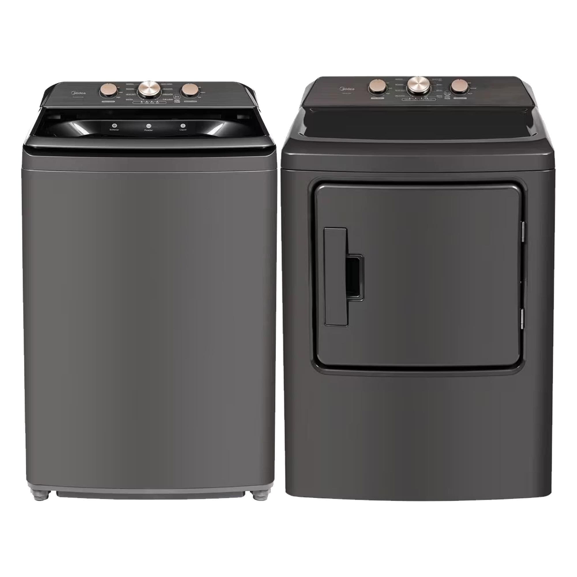 Midea Top Load Washer/Electric Dryer Laundry Pair - Thumbnail 2