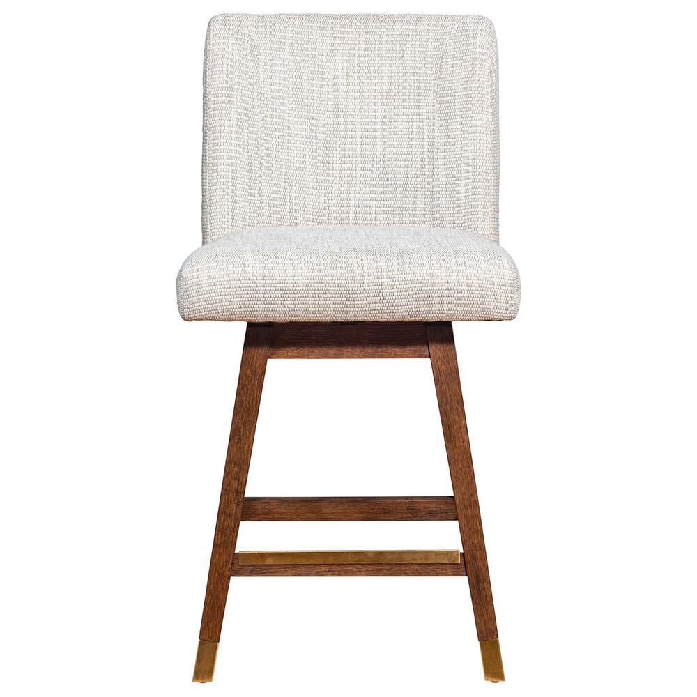 Blue River Basila Swivel Counter Stool in Beige, , large