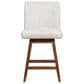 Blue River Basila Swivel Counter Stool in Beige, , large
