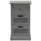 Baxton Studio Sheldon End Table in Grey, , large