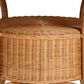 Baxton Studio Abena Dining Table in Light Honey - Table Only, , large