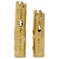 CosmoLiving by Cosmopolitan Bamboo-Shaped Vase in Gold (Set of 2), , large