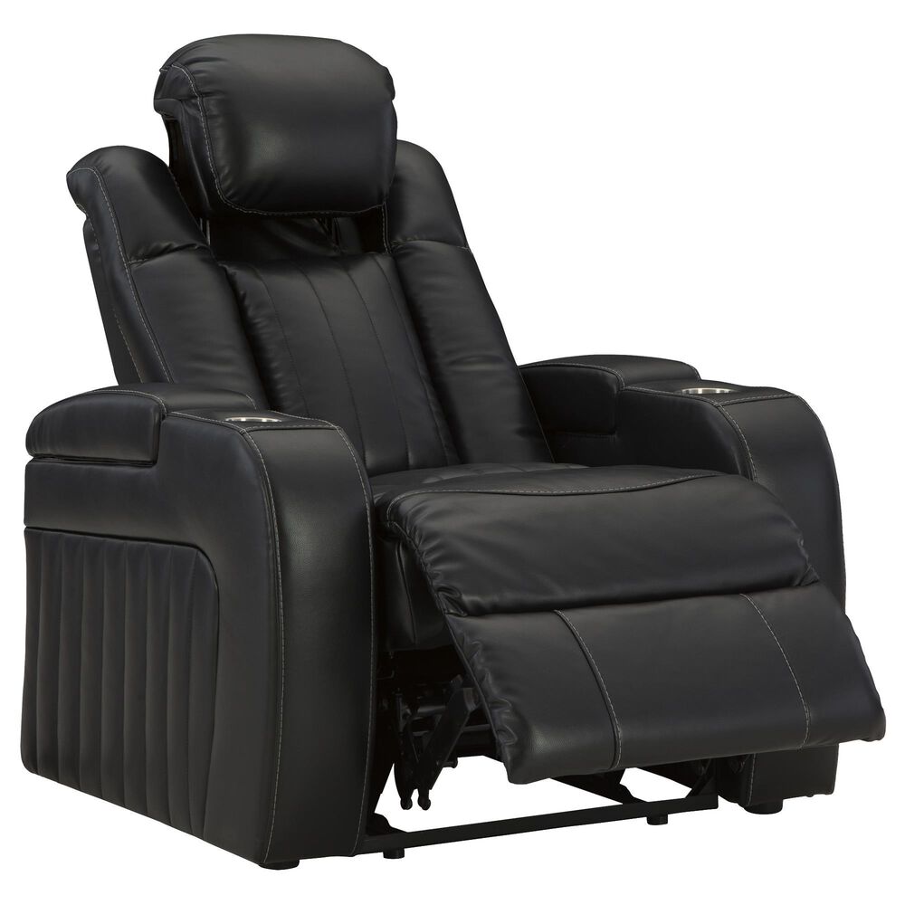 Ashley Caveman Den 3-Piece Power Reclining Living Room Set in Midnight, , large