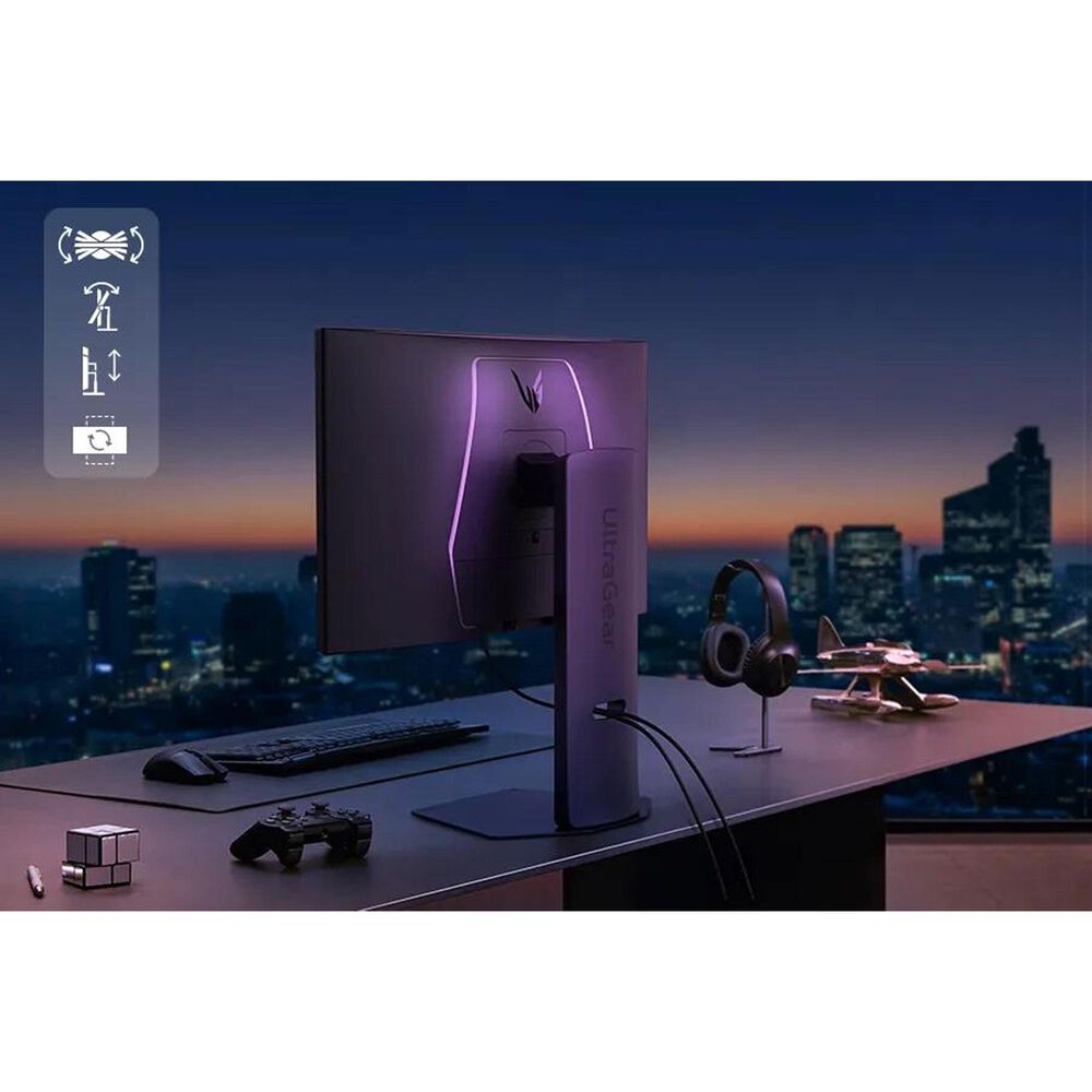 LG 27&quot; UltraGear Nano IPS Gaming Monitor in Black, , large