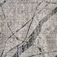 Feizy Kano 5"3" x 7"6" Charcoal and Gray Area Rug, , large
