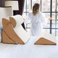 Jaxx Avana Kind Bed Orthopedic Support Pillow Comfort System in Cloud/Camel, , large