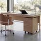 BDI Sequel Studio Computer Desk in Neo Oak and Bronze, , large