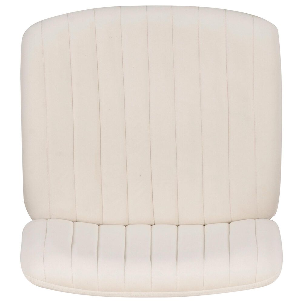 Linon Home Decor Stratton Office Chair in Off White, , large