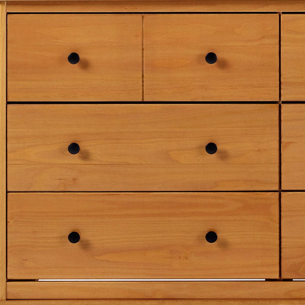 Walker Edison Spencer 6-Drawer Dresser in Caramel, , large
