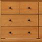 Walker Edison Spencer 6-Drawer Dresser in Caramel, , large