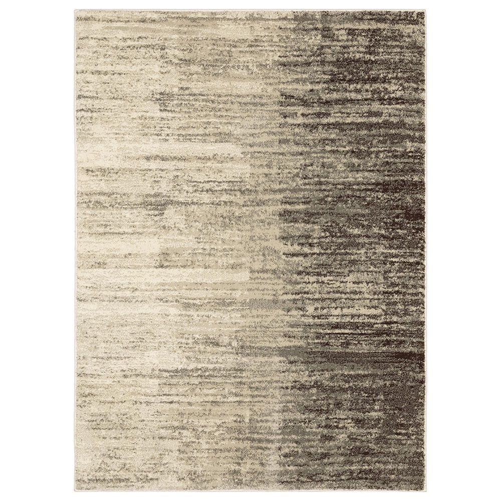 Oriental Weavers Carson Barstow 735A 2"3" x 7"6" Beige Scatter Rug, , large