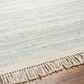 Surya Lily Beige, Ice Blue, Pale Blue and Light Blue 10" x 14" Area Rug, , large