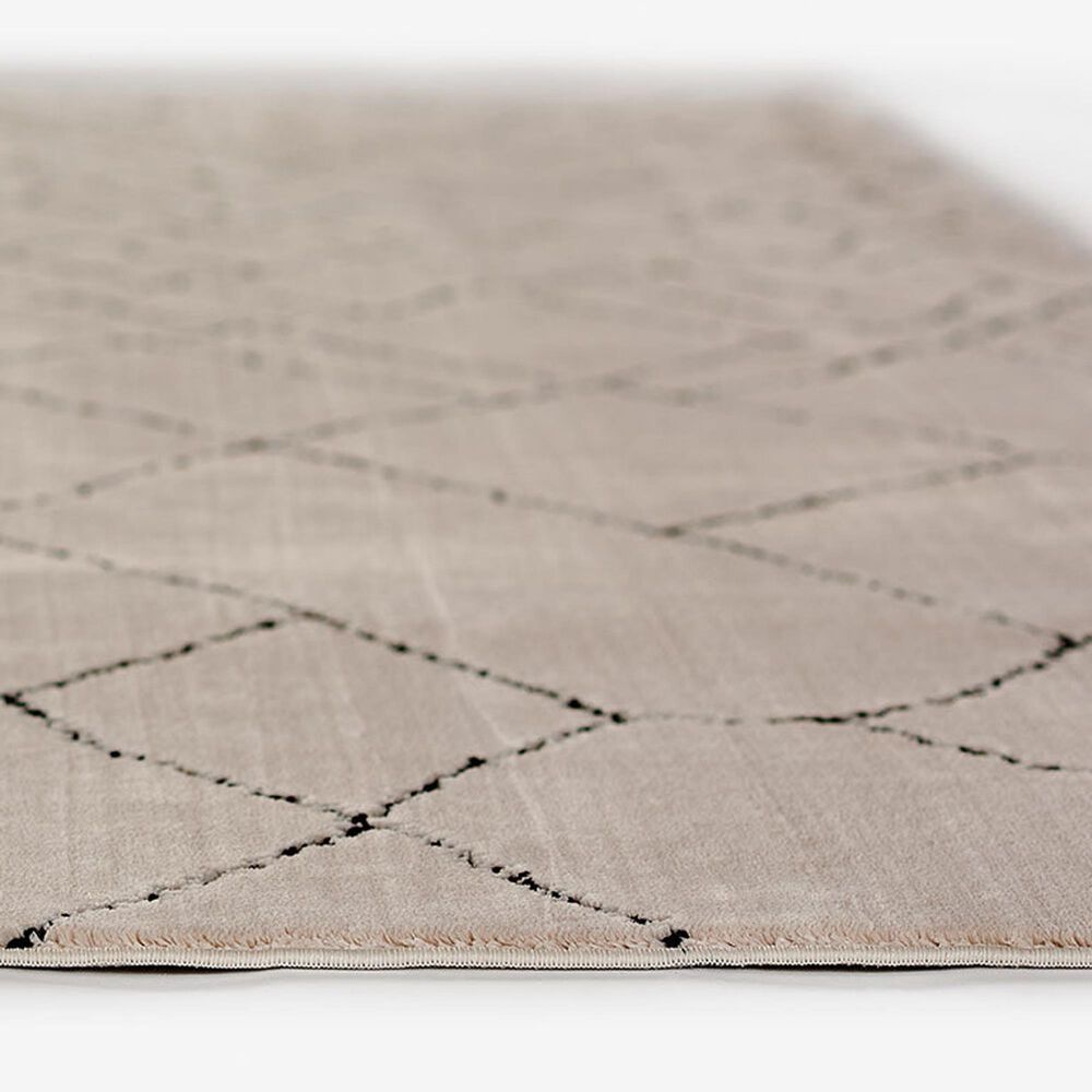 Momeni Noho Geometric 2&#39; x 3&#39; Ivory Area Rug, , large