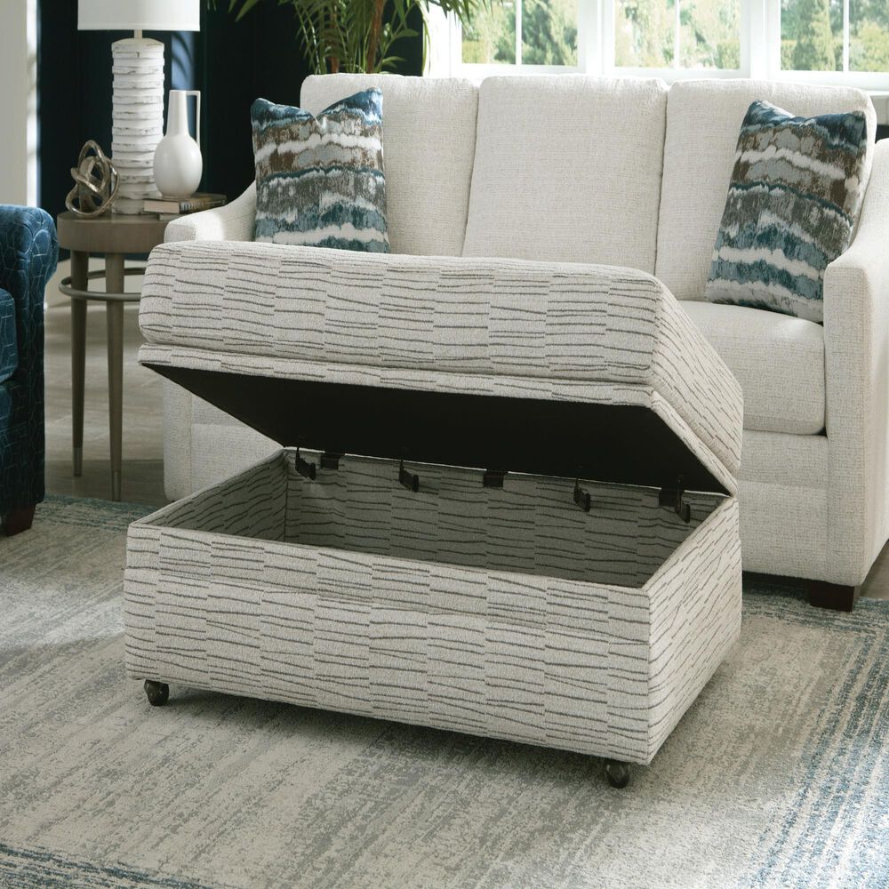 Hickorycraft Ottoman in Tan, , large