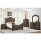 Mayberry Hill Brunswick 4-Piece Queen Panel Bedroom Set in Mahogany, , large