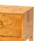 Baxton Studio Kayla 2-Drawer Nightstand in Light Mappa Burl, , large