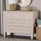 Baxton Studio Leyna 3-Drawer Storage Cabinet in Beige, , large
