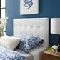 Modway Emily Upholstered Vinyl Full Headboard in Black, , large