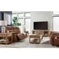 Ashley Healy Pier Power Reclining Sofa in Chocolate, , large