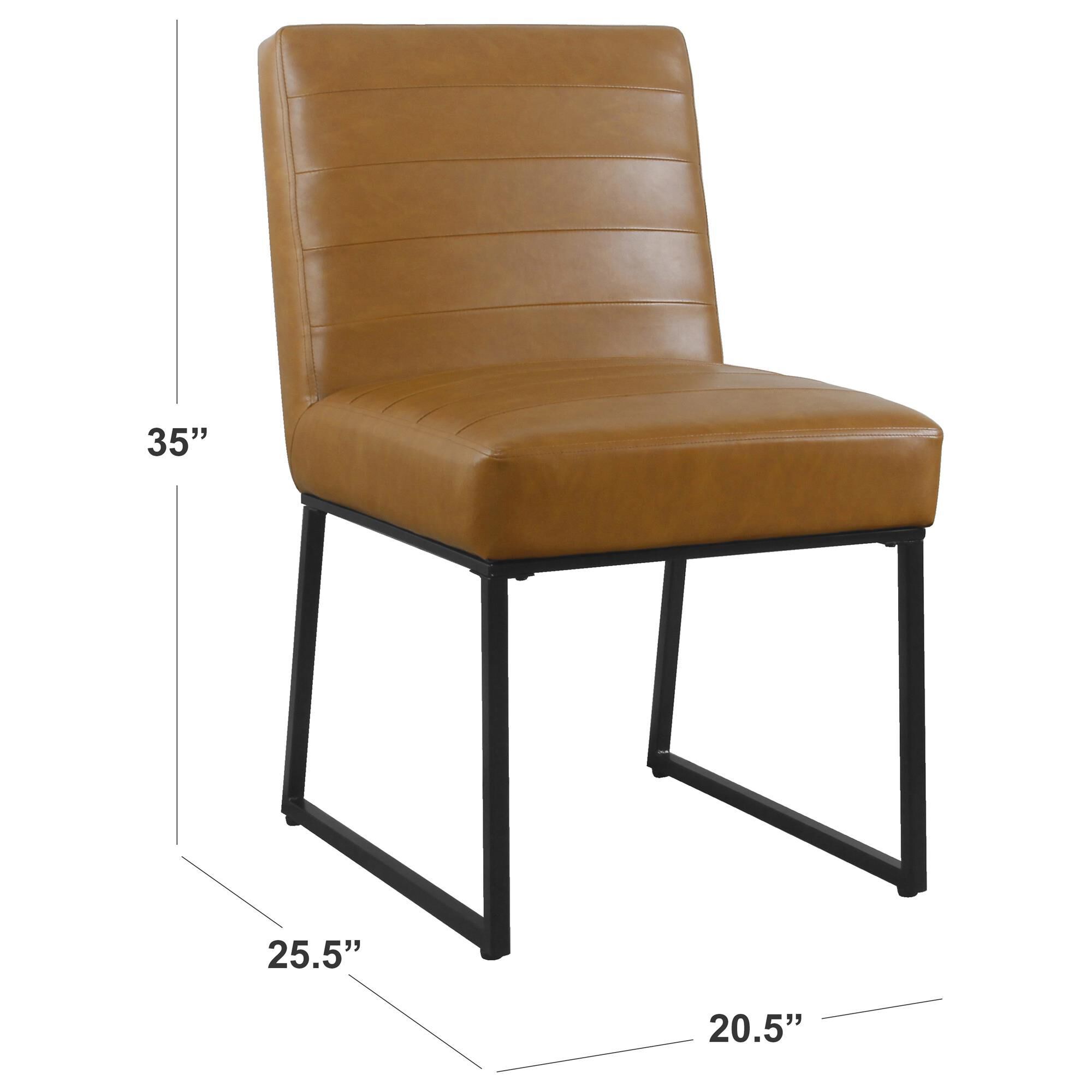 Camel colored hotsell dining chairs