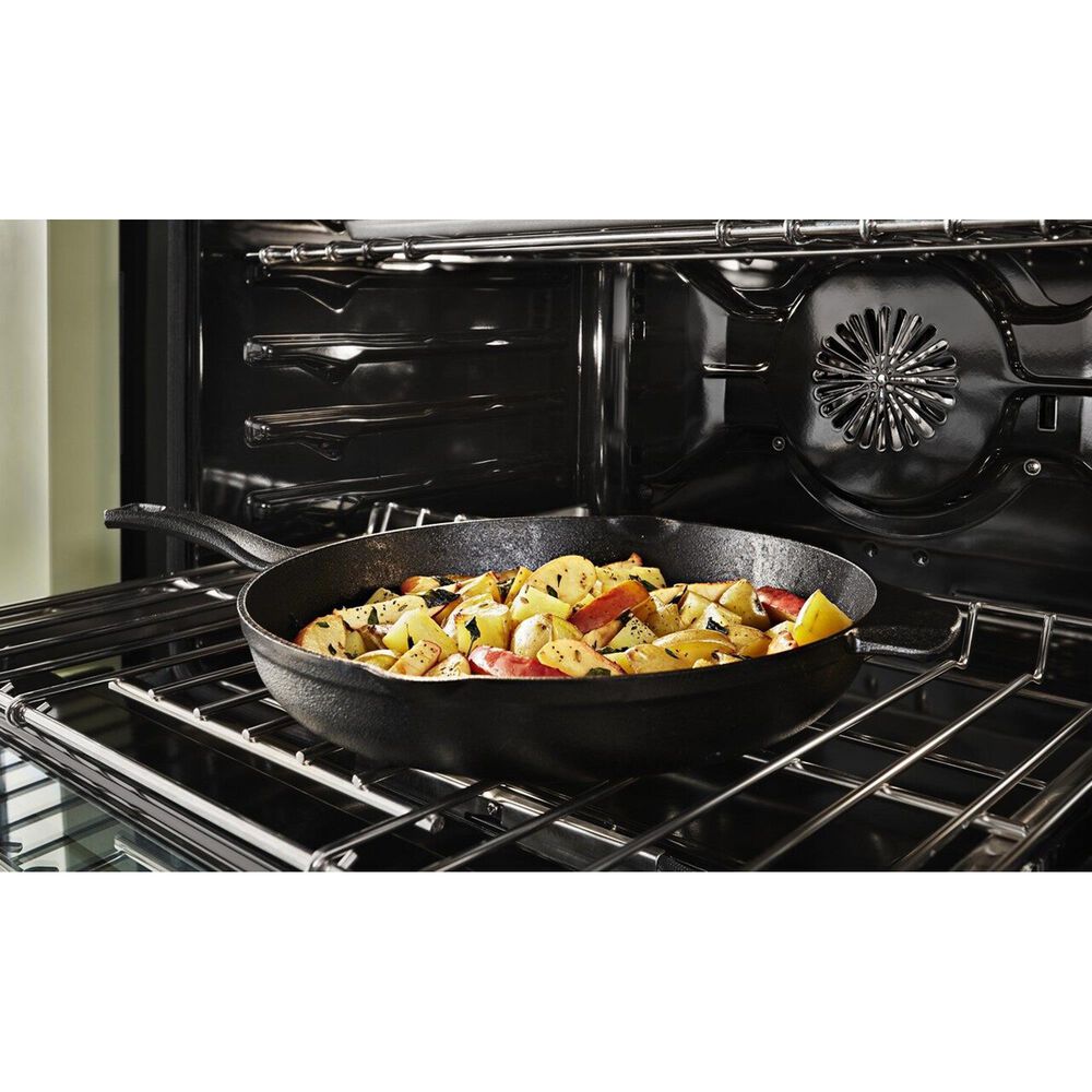 KitchenAid 6.3 Cu. Ft. Freestanding Gas Range with Griddle in Avocado Cream, , large