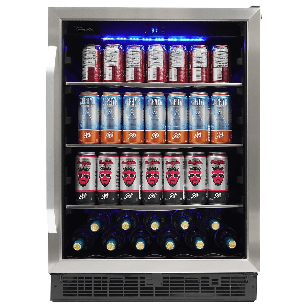 Danby Silhouette Riccotta 5.7 Cu. Ft. Built-In Beverage Center in Stainless Steel, , large