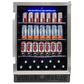 Danby Silhouette Riccotta 5.7 Cu. Ft. Built-In Beverage Center in Stainless Steel, , large