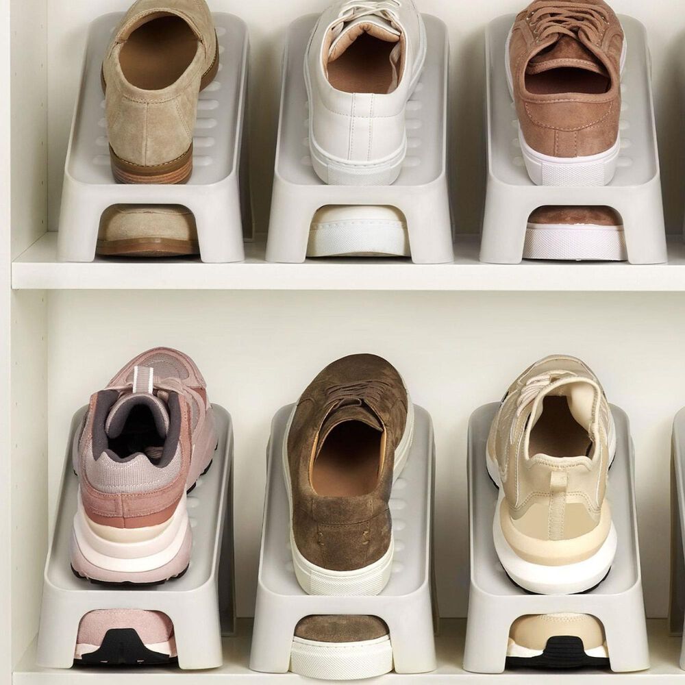 Joseph Joseph Shoe-In 6-Piece Compact Shoe Caddy in Ecru, , large