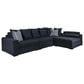 Jonathan Louis Noah 4-Piece Stationary Sectional in Caprice Midnight, , large