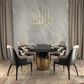 Hunter Briargrove Single Tier Chandelier in Painted Modern Brass, , large