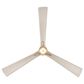 Minka-Aire Nauticus 65" Smart Indoor/Outdoor Ceiling Fan with Warm Coastal Driftwood Blades in Legacy Brass, , large