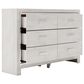 Ashley Altyra 4-Piece Queen Upholstered Bed Set in White, , large