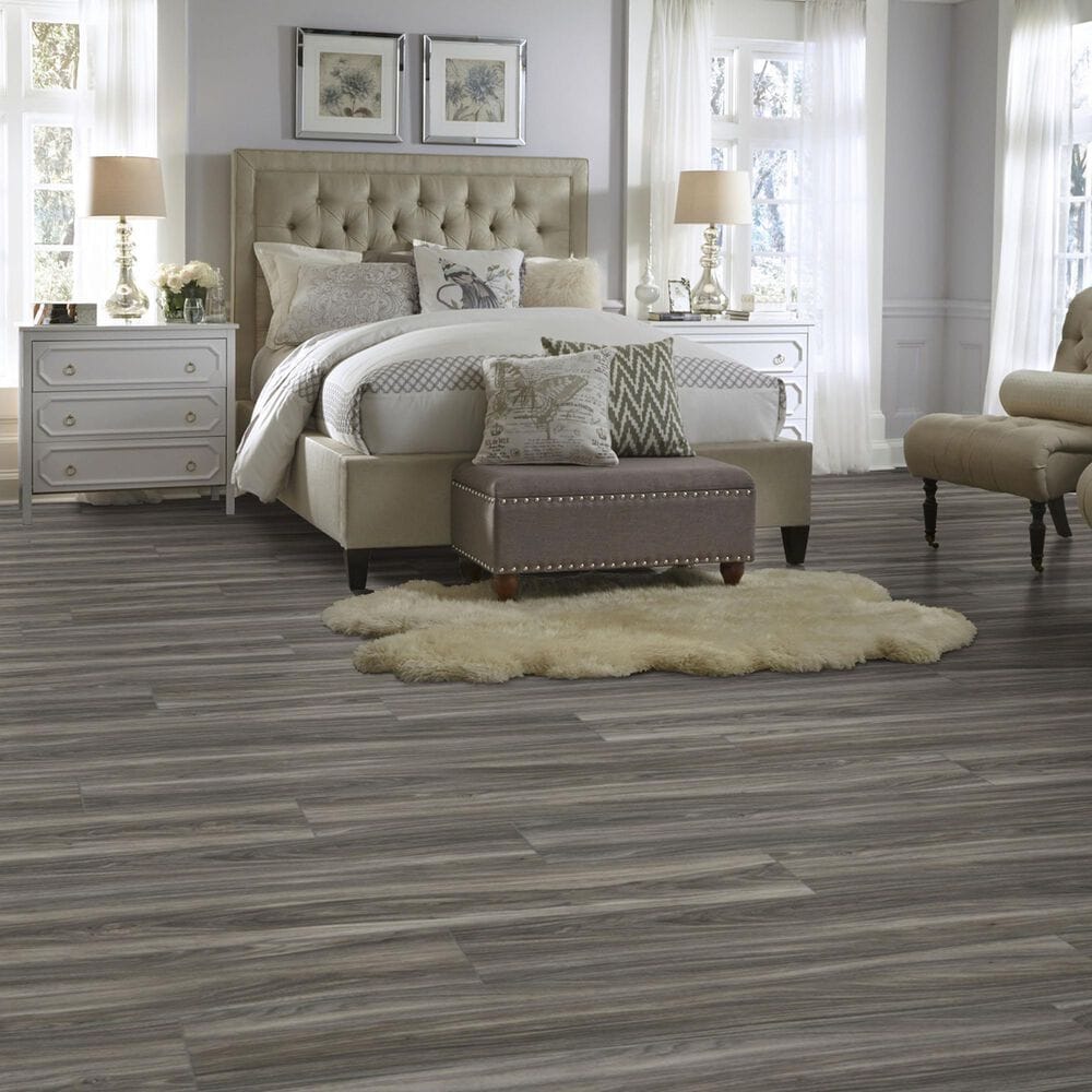 Mannington REALTA Glue Elmwood Smoke 7&quot; x 48&quot; Luxury Vinyl Plank, , large