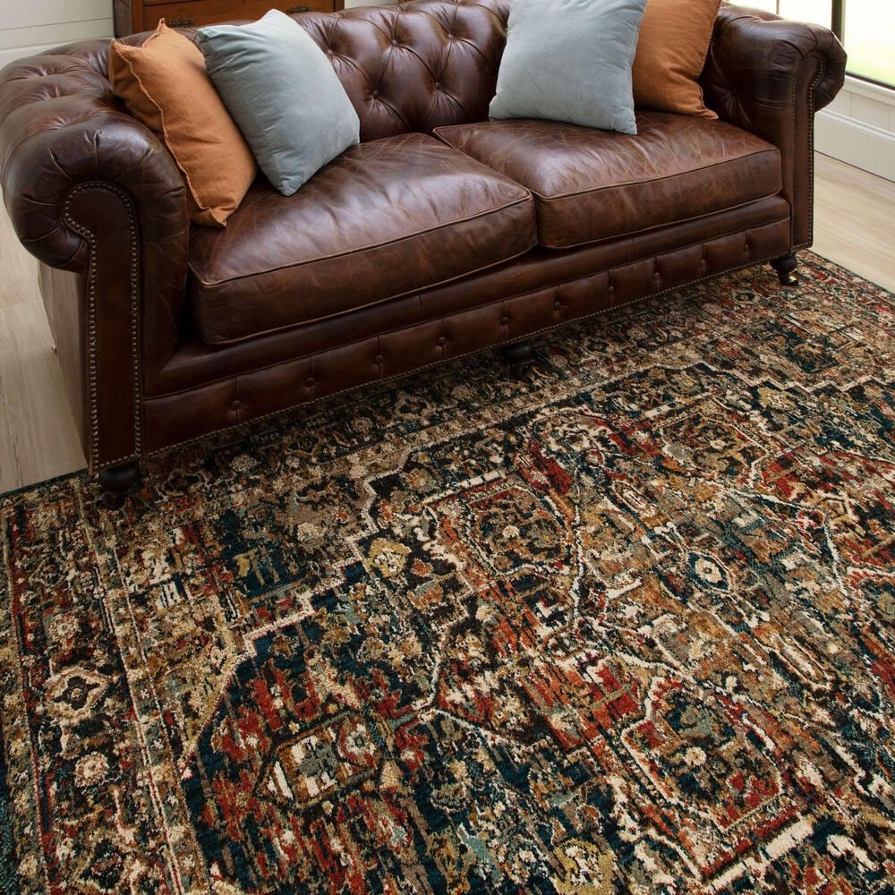 Karastan Spice Market Alcantara Sapphire 8' x 11' Area Rug, , large