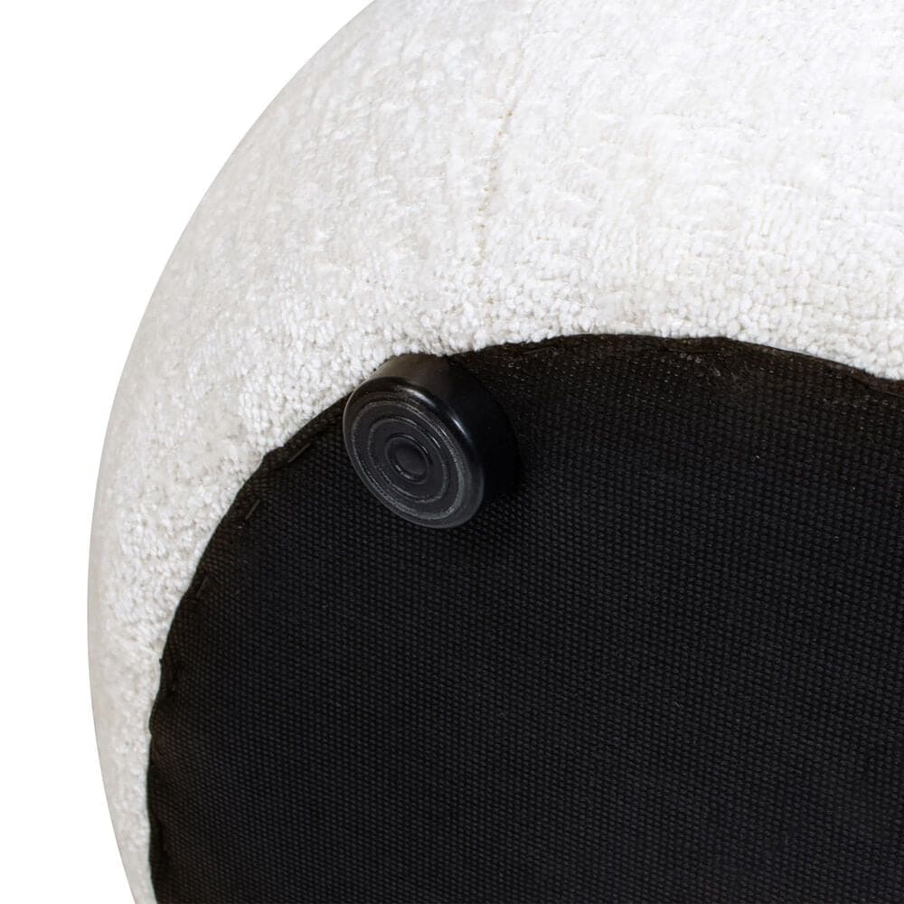 Jennifer Taylor Home Nest Pouf in Almond White, , large