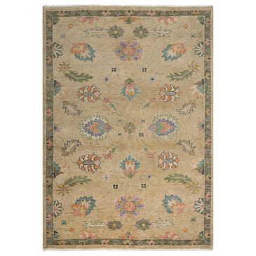 RIZZY Envision Bulbs Blossoms 10" x 14" Beige Area Rug, , large