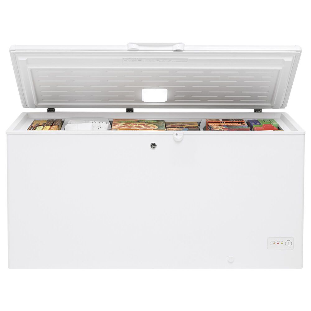 GE Appliances 15.7 Cu. Ft. Manual Defrost Chest Freezer in White, , large