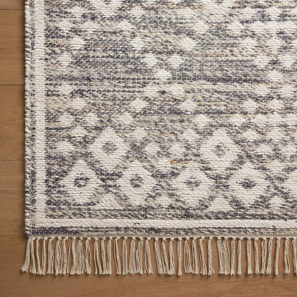 Angela Rose Rivers 3&#39;6&quot; x 5&#39;6&quot; Denim and Ivory Area Rug, , large