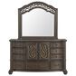 Mayberry Hill Brunswick 7-Drawer Dresser and Mirror in Mahogany, , large