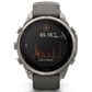 Garmin fenix 9 Pro inReach Solar Smartwatch 47mm Titanium with Pebble Gray and Silver Gray Silicone Band, , large