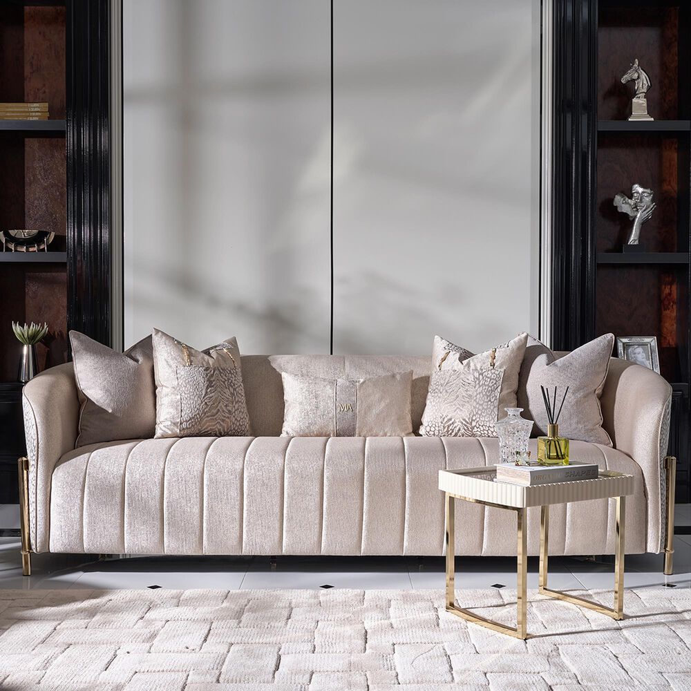 Vista Haus Lisbon Stationary Sofa in Opal, , large