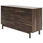 Ashley Calverson 6-Drawer Dresser in Mocha, , large