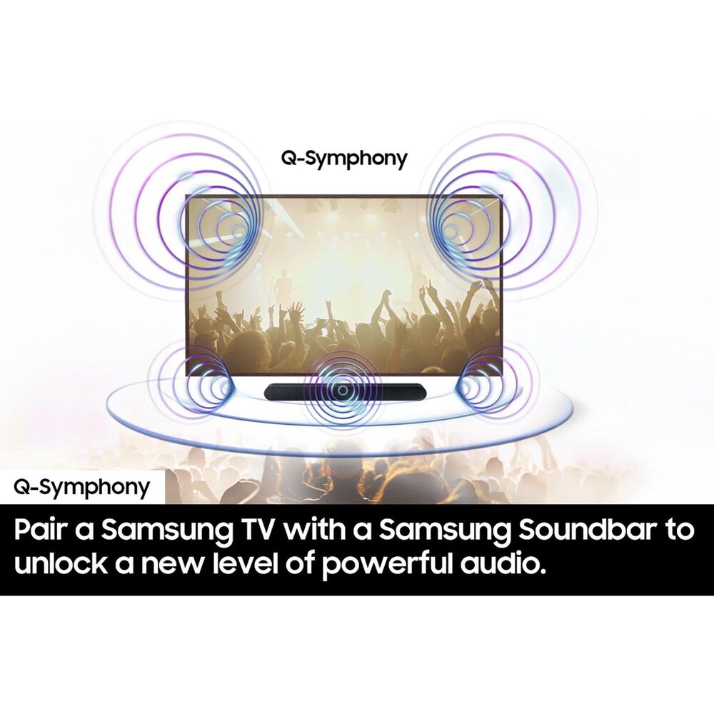 Samsung 55" Class Neo QN70F 4K QLED Vision AI - Smart TV with S-Series 5.0 Channel Soundbar and B-Series 2.0 Channel Soundbar in Black, , large