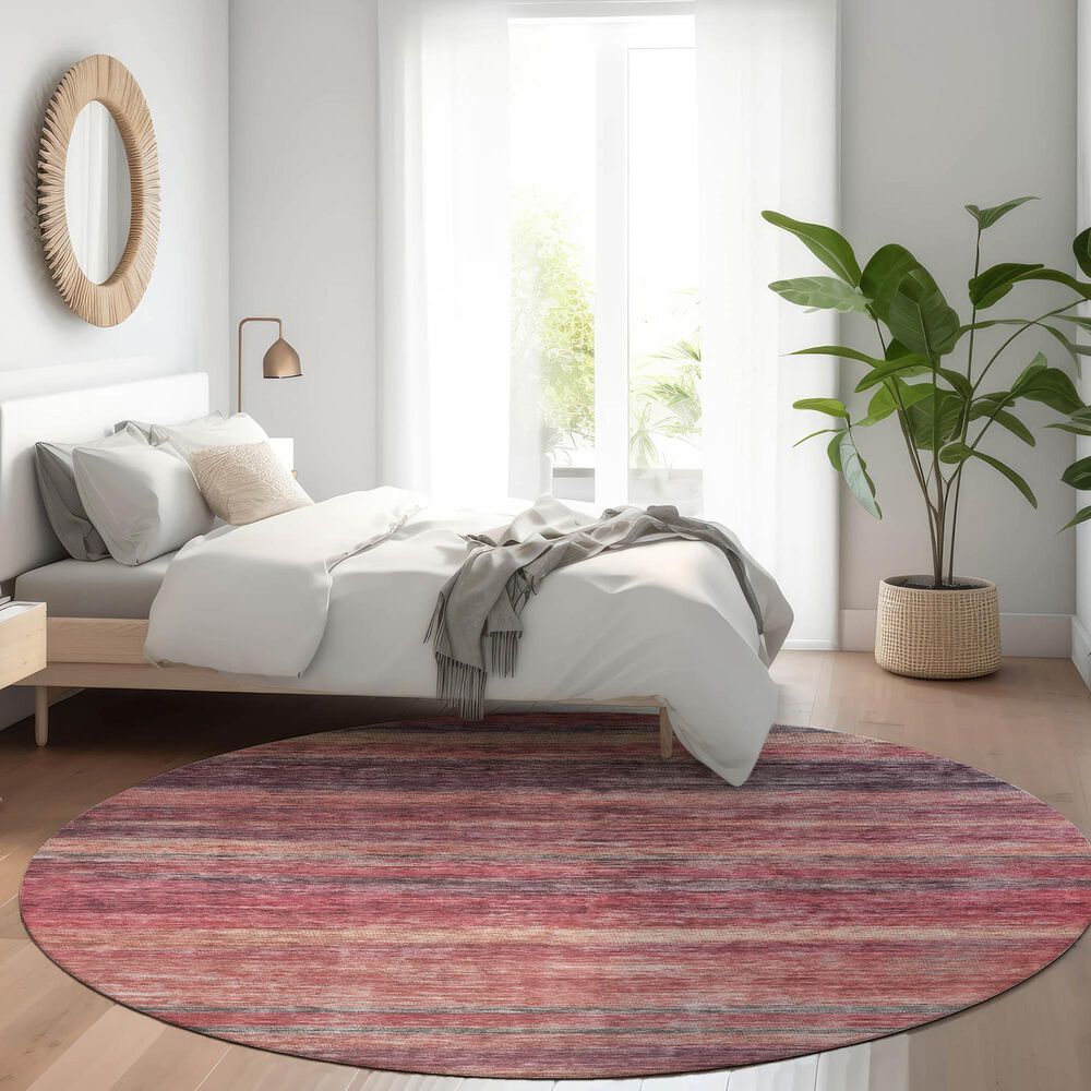 Dalyn Rug Company Kochi KC5 Merlot 8&#39; Round Area Rug, , large