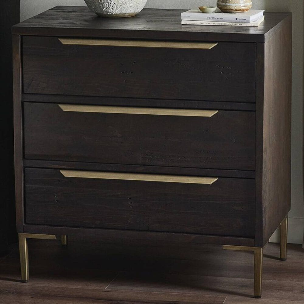 Four Hands Wyeth 3 Drawer Dresser-Dark Carbon, , large