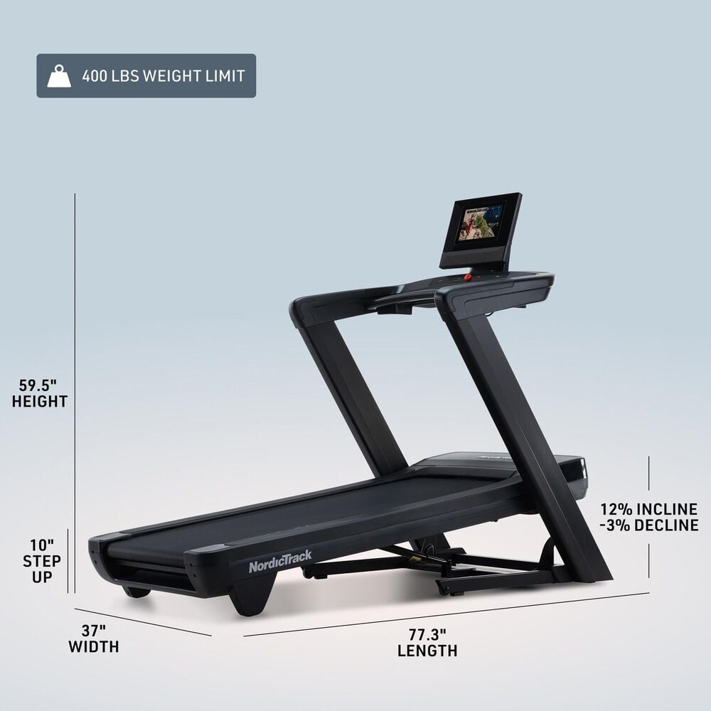 NordicTrack Commercial 1250 Folding Treadmill with iFIT, , large