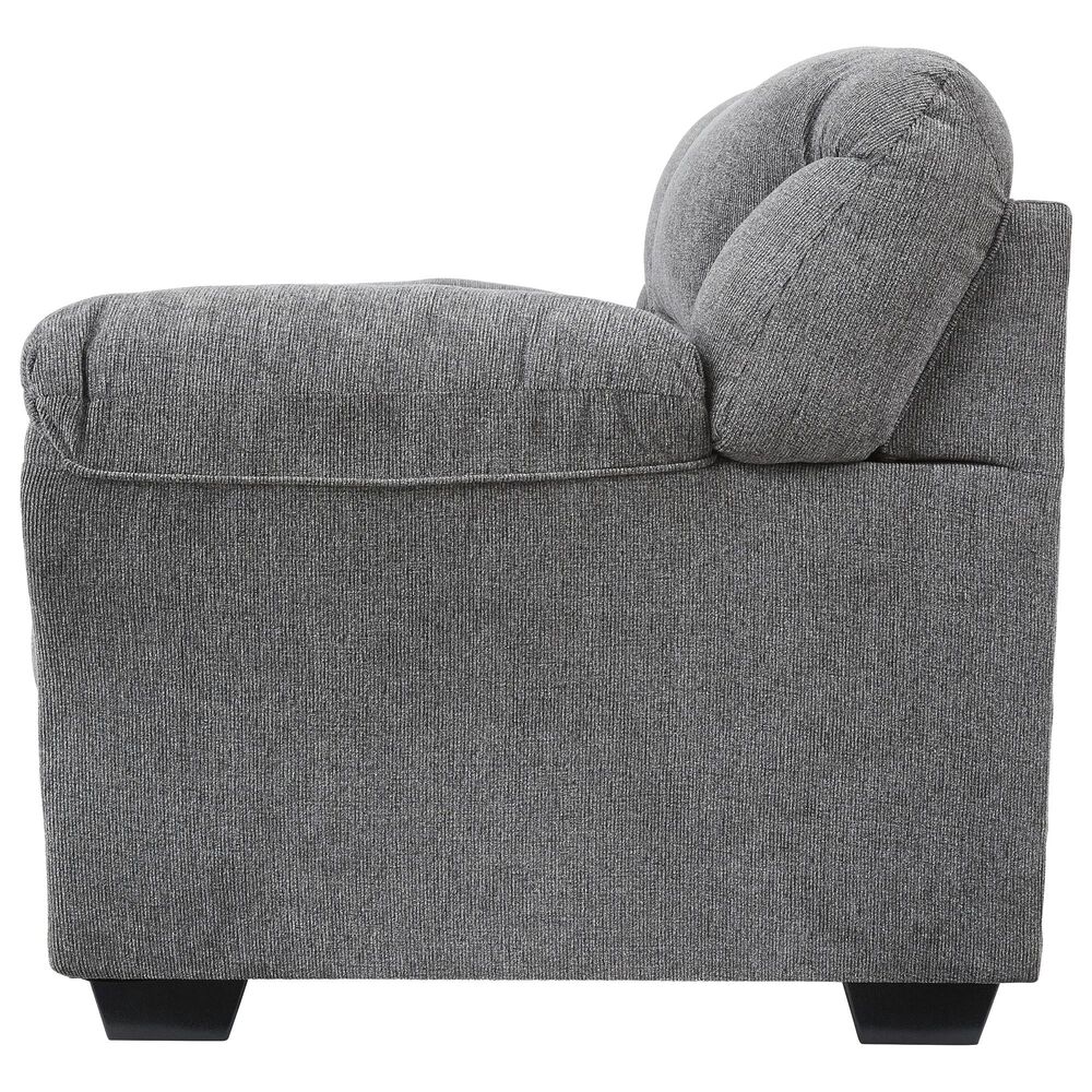 Ashley Allmaxx Loveseat in Pewter, , large